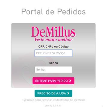 Demillus Pedidos – Como fazer pela internet fácil novo